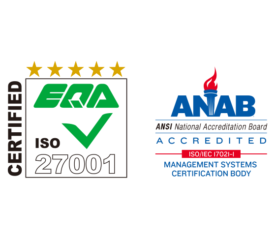 ISO27001,ANAB logo